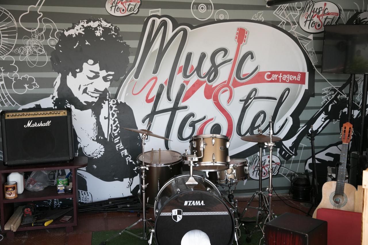 Music Hostel Cartagena (Adults Only) Exteriör bild